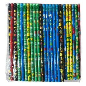 60 Video Game Themed Pencils Colorful, Gamers, School, Writing, Party Favors NEW